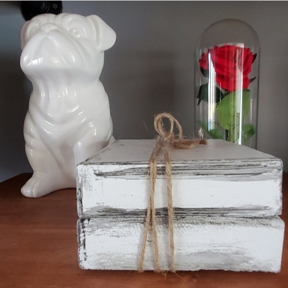 Distressed Wood Blocks - Book Style - Picture 5 of 6